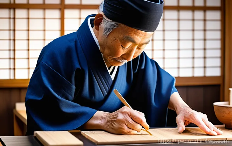 크라우드펀딩 프로젝트의 실험적 접근 - **Prompt Title:** "Harmony of Tradition and Tomorrow: The Artisan's Fusion" **Image Prompt:** A ...
