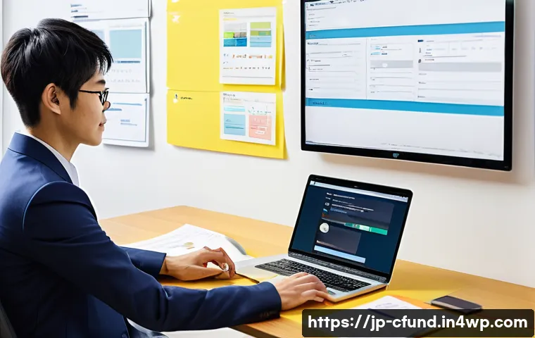 크라우드펀딩 투자자의 피드백 활용 - A modern Japanese crowdfunding project manager engaging with diverse investors through multiple comm...